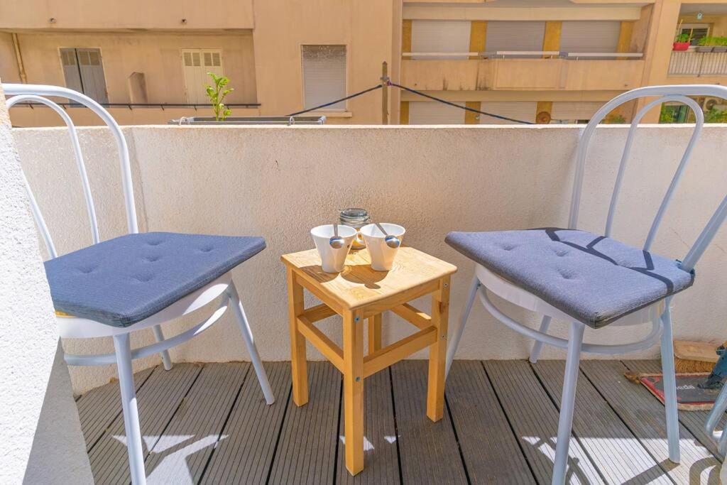 Bel Appart Climatise A 5 Min Plage Des Catalans Apartment Marsilia Exterior foto